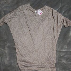 Cheetah print shirt